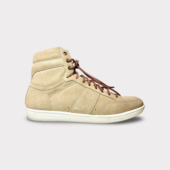 Saint Laurent Suede Court Classic SL/10H Sneaker - Picture 1 of 8
